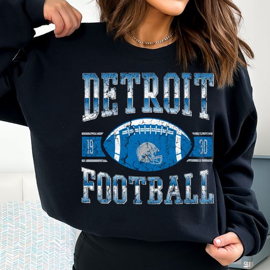 Distressed Detroit Football Crew
