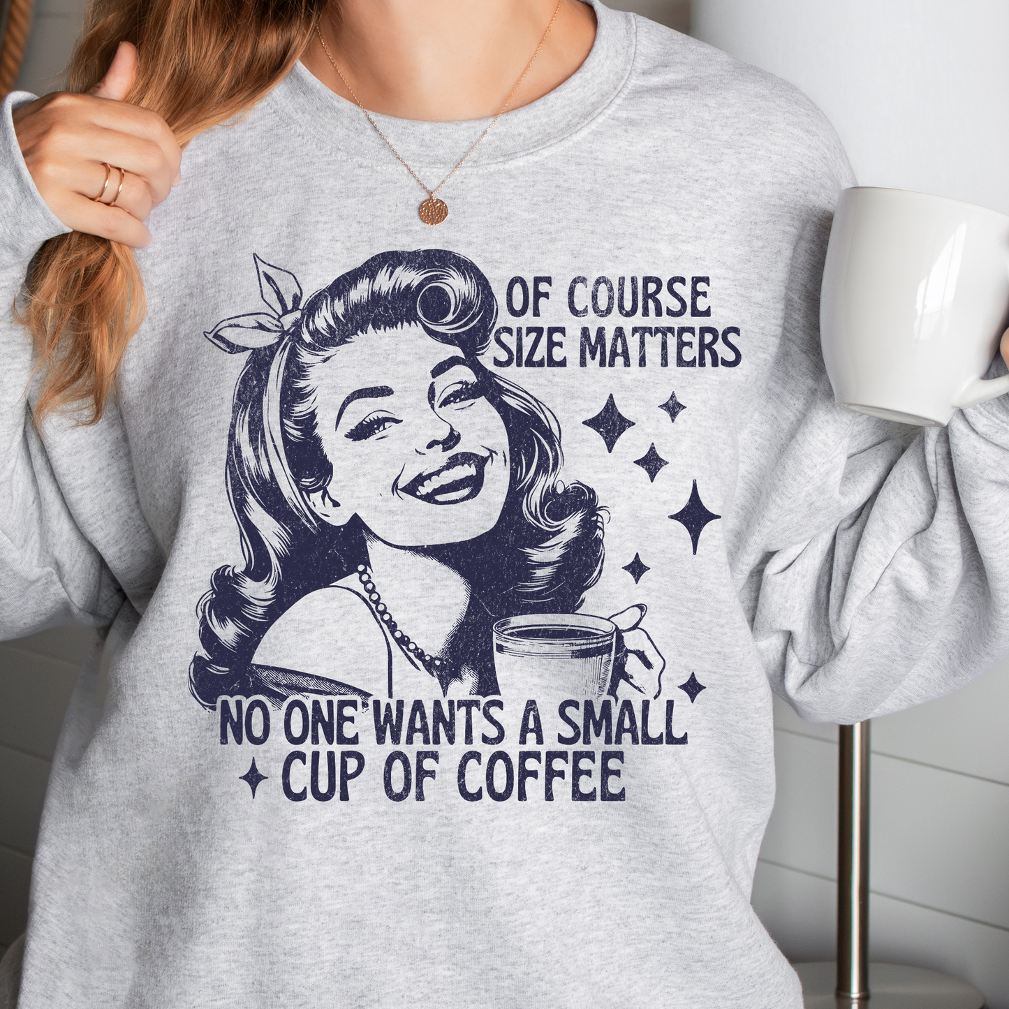 Of Course Size Matters (Black Print)