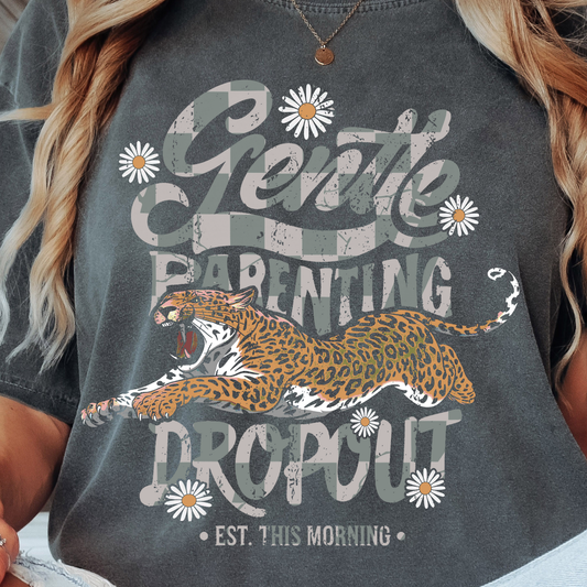 Gentle Parenting Dropout (Checkered Print)