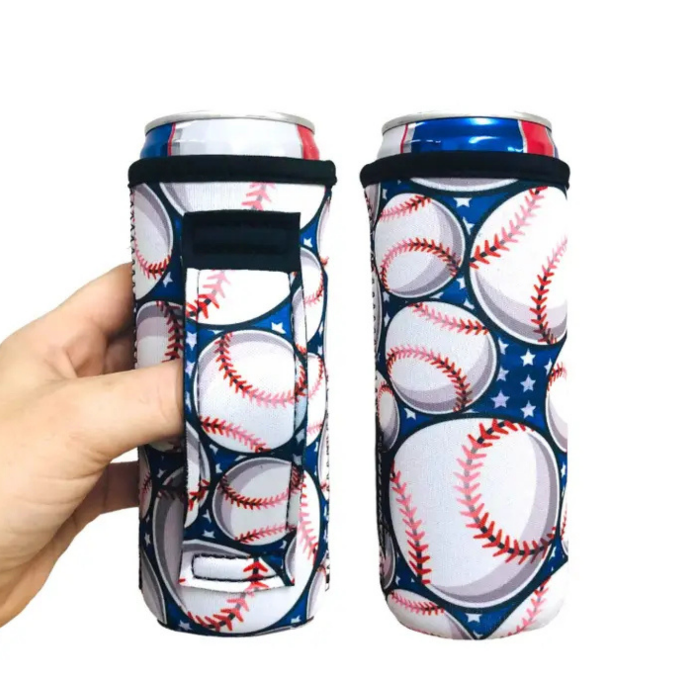 Handlers Slim Drink Holder (Baseballs)