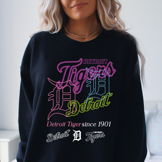 Detroit / Tigers / Neon