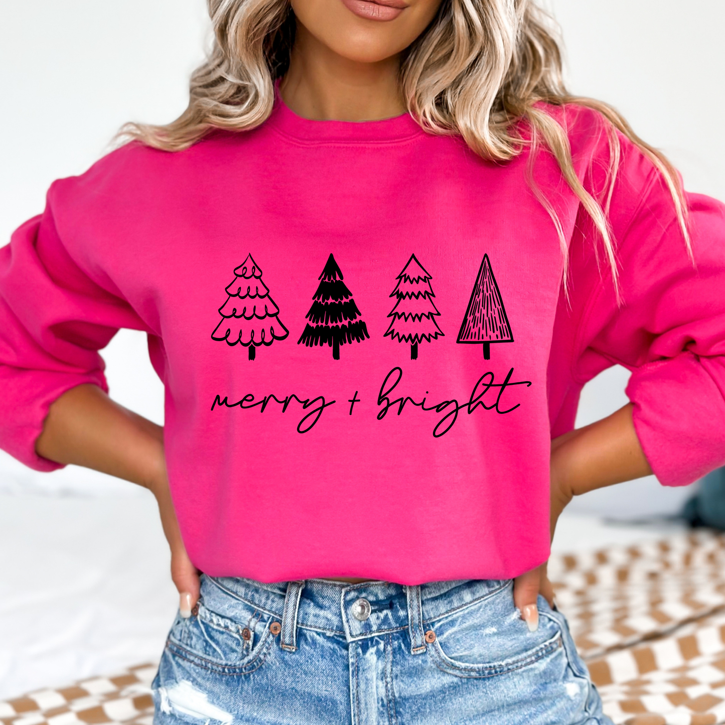 Small Business Sale-Merry and Bright Black