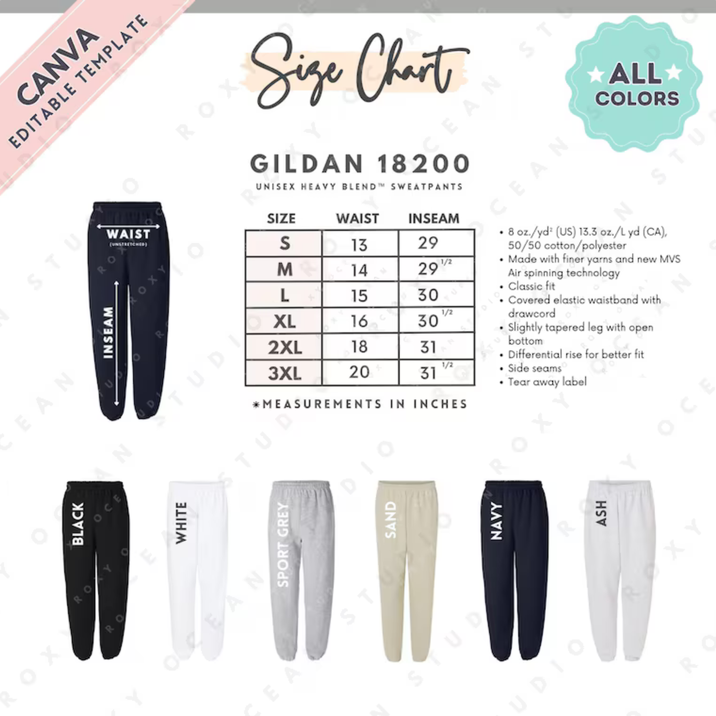 Elevated Technique - Black Sweatpants- Adult