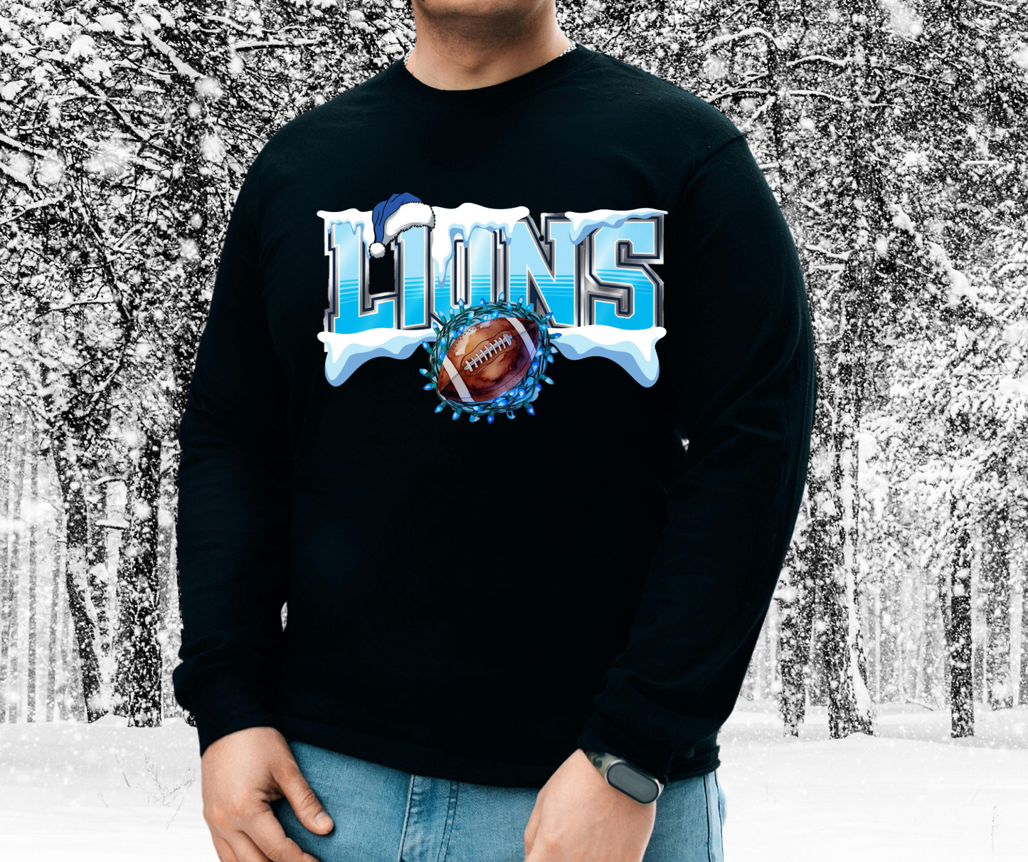 π Detroit Lions Winter Crew πβοΈ