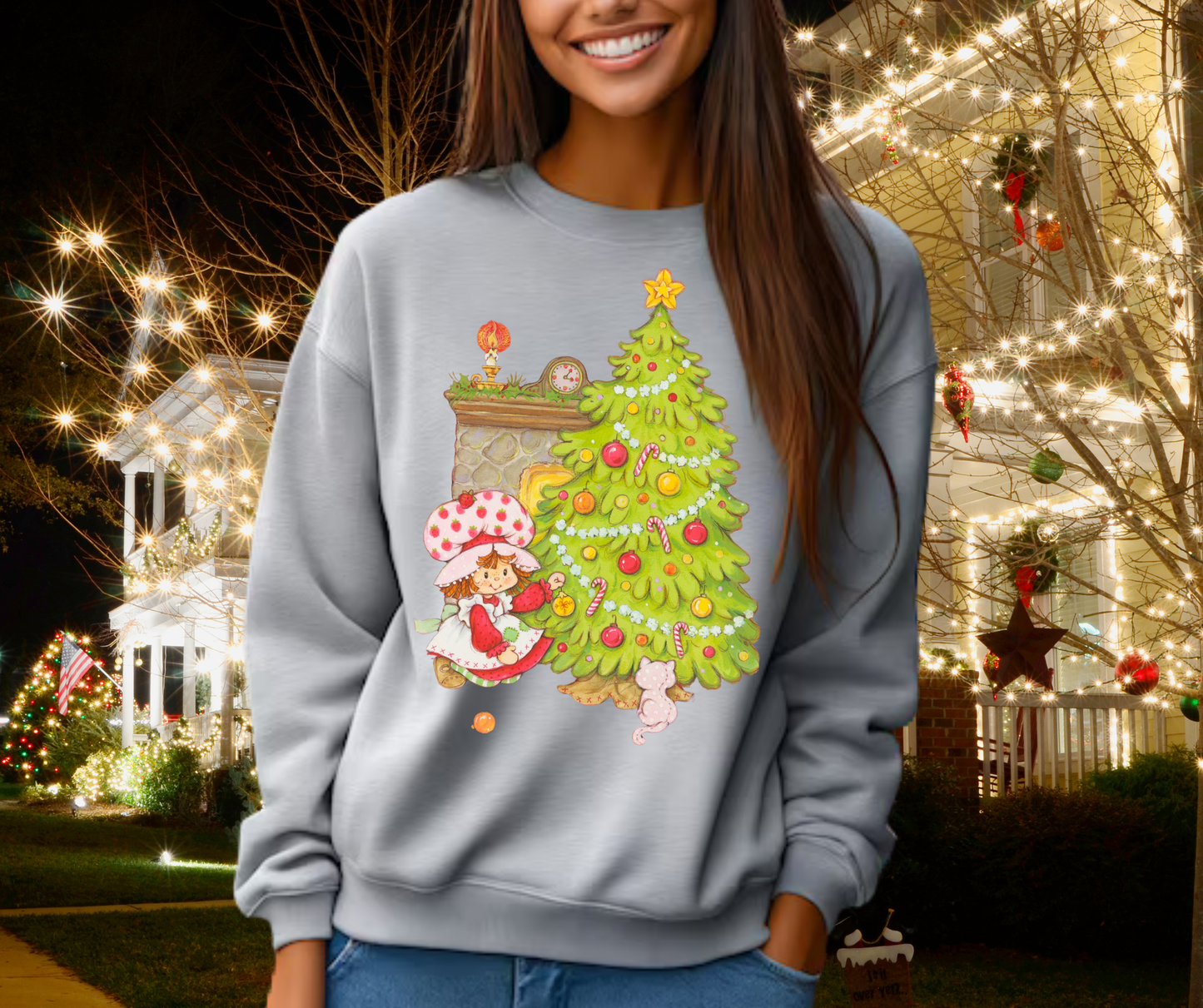 π Vintage Strawberry Shortcake Christmas Crew πβ¨