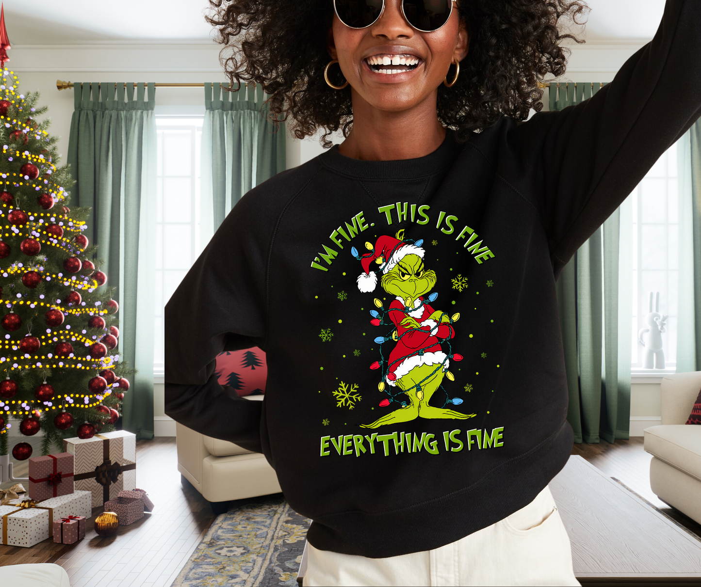 ๐ โIโm Fine. This Is Fine. Everything Is Fine.โ Grinch Crew ๐