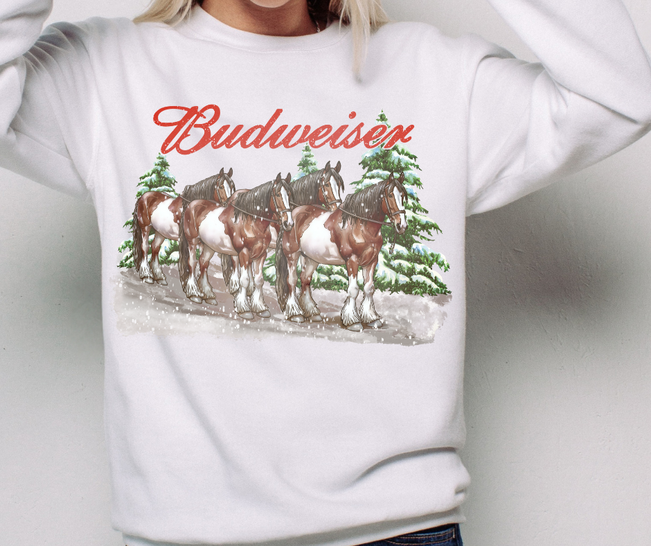๐ Budweiser Clydesdale Christmas Crew ๐ค
