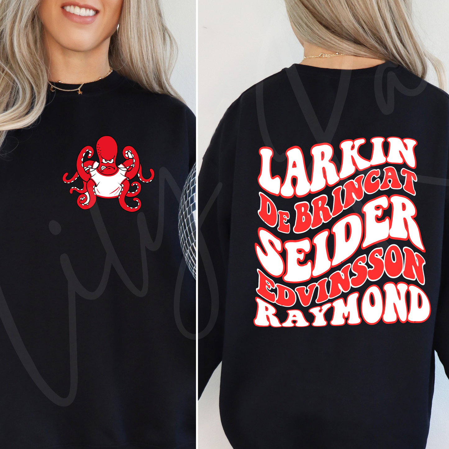 Hockey Octopus (Red)