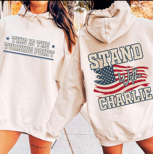 Stand with Charlie Hoodie