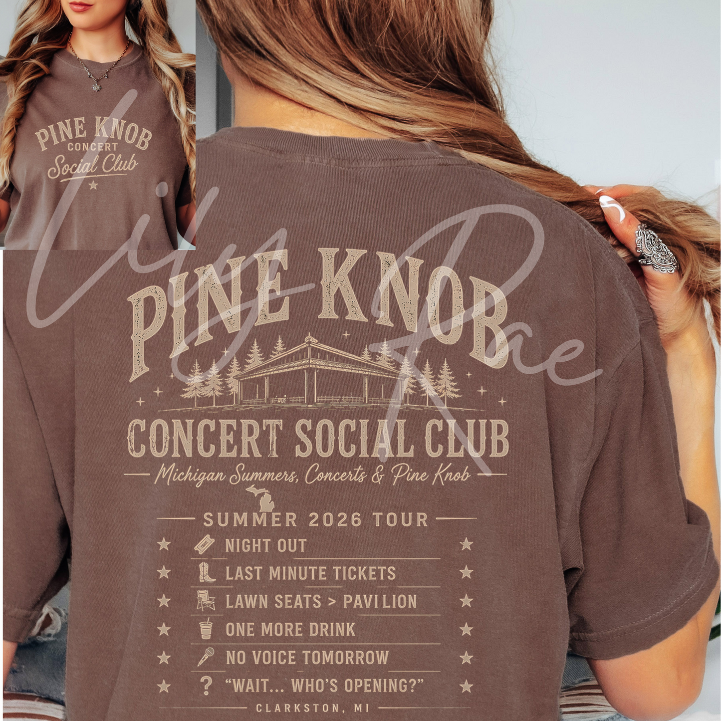 🎶 Pine Knob Concert Social Club Tee 🎶