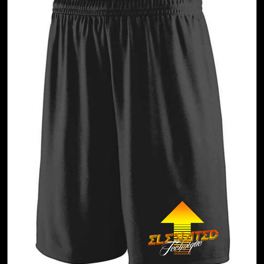 Elevated Technique - Black Shorts-Youth