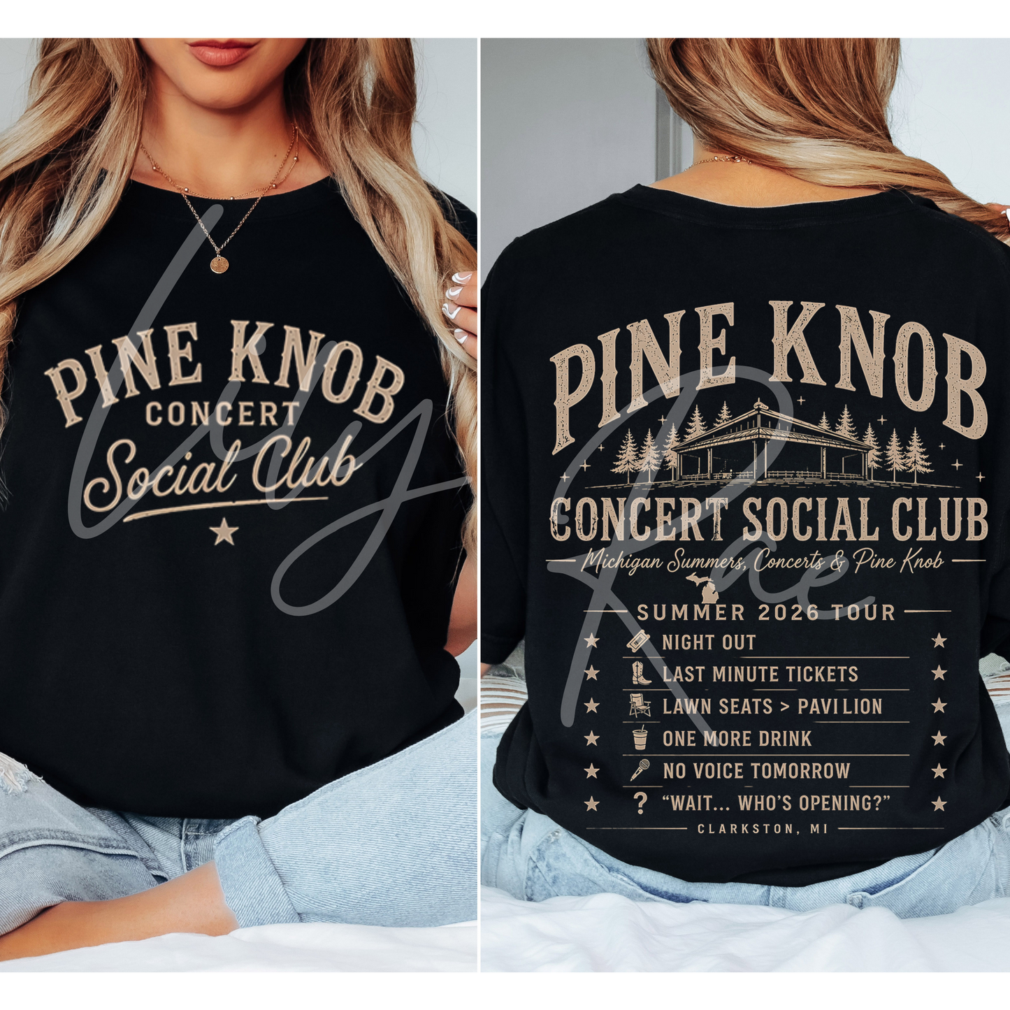 🎶 Pine Knob Concert Social Club Tee 🎶