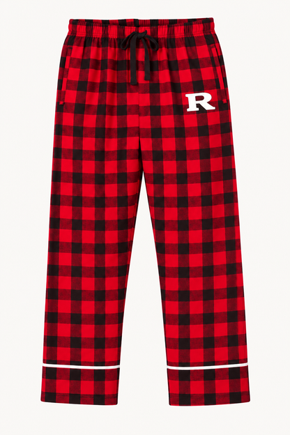 Romeo “R” Buffalo Plaid Flannel Pants — Adult & Youth