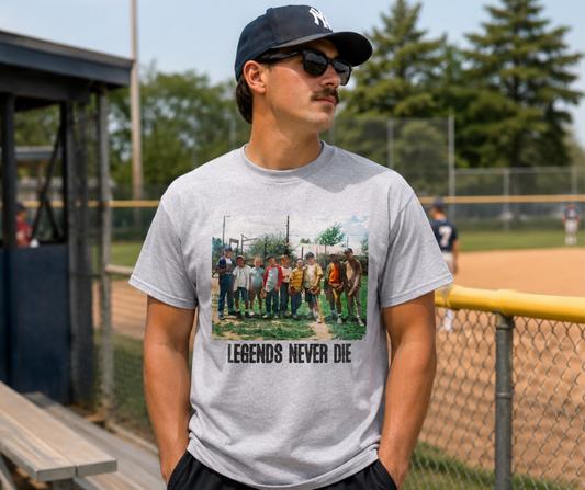 Legends Never Die Tee ⚾