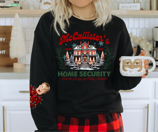 Mccalister's Home Security crew neck