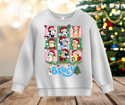 💙 Bluey Christmas Crewneck 🎄