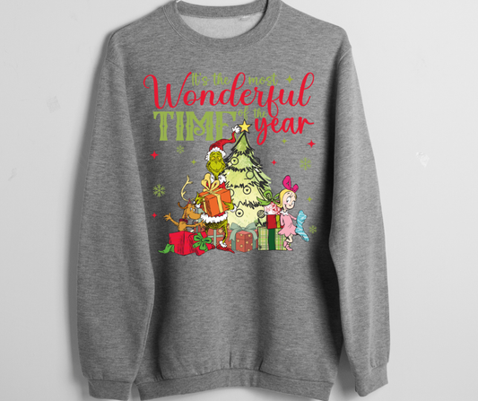 💚 The Most Wonderful Time of the Year Grinch Crew 🎄