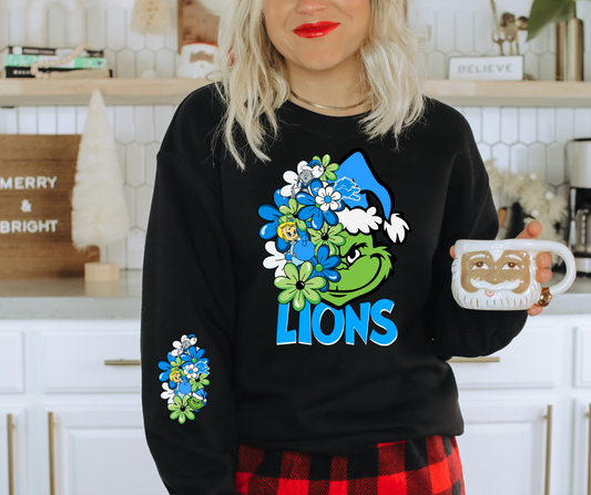 Detroit Grinchy Lions Crew